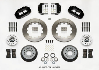 compare product Wilwood Narrow Superlite 6R Front Hub Kit 14.00in Magnum Force Drop Spindle
