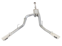 aFe MACHForce XP Exhaust 3in SS Dual Side Ext CB w/ Polished Tips 2015 Ford F150 5.0L V8 CC/SB EC/LB - My Store