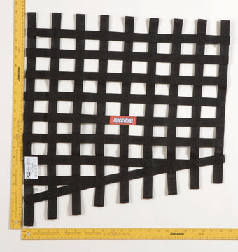 compare product RaceQuip Black Drag 24 To 18 X 23 SFI Rib Net