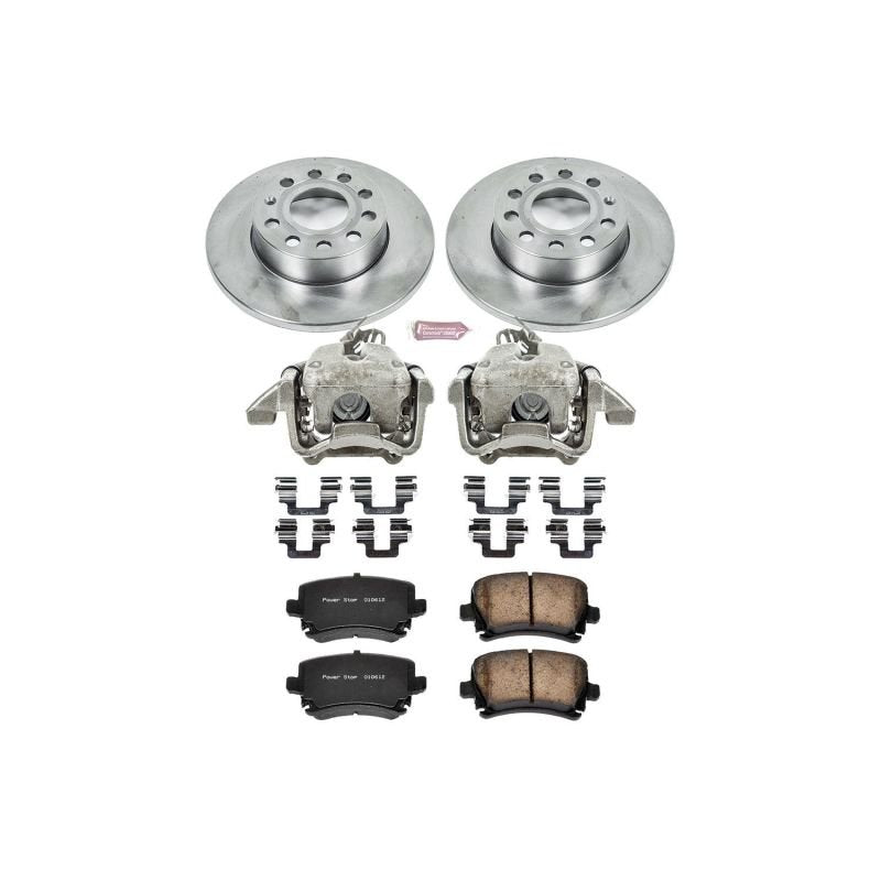 Power Stop 2008 Audi A3 Rear Autospecialty Brake Kit w/Calipers - My Store
