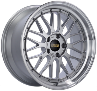 compare product BBS LM 20x10.5 5x112 ET15 Diamond Silver Wheel 80mm PFS/Clip Required