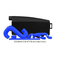 Mishimoto Subaru 02 - 07 WRX/04 - 07 STi Top - Mount Intercooler Kit - Powder Coated Black & Blue Hoses - My Store