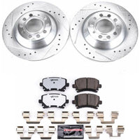 Power Stop 05 - 11 Audi A6 Rear Z26 Street Warrior Brake Kit - My Store