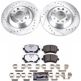 compare product Power Stop 05-11 Audi A6 Rear Z26 Street Warrior Brake Kit