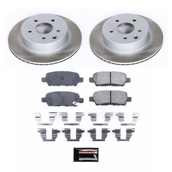 compare product Power Stop 03-05 Nissan 350Z Rear Semi-Coated Rotor Kit