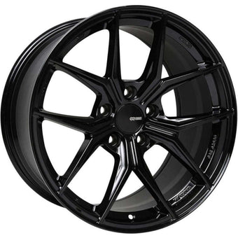 compare product Enkei TSR-X 20x9.5 40mm Offset 5x120 BP 72.6 CB Gloss Black Wheel