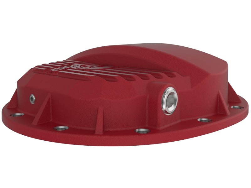 aFe Pro Series GMCH 9.5 Rear Diff Cover Red w/ Machined Fins 19 - 20 GM Silverado/Sierra 1500 - My Store