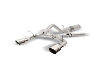 compare product Gibson 21-22 Ford Bronco 4DR Cat-Back Dual Split Exhaust - Stainless