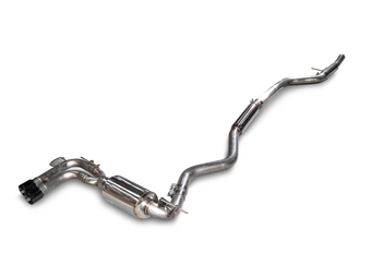 compare product AWE Tuning BMW F3X 28i / 30i Touring Edition Axle-Back Exhaust Single Side - 80mm Black Tips