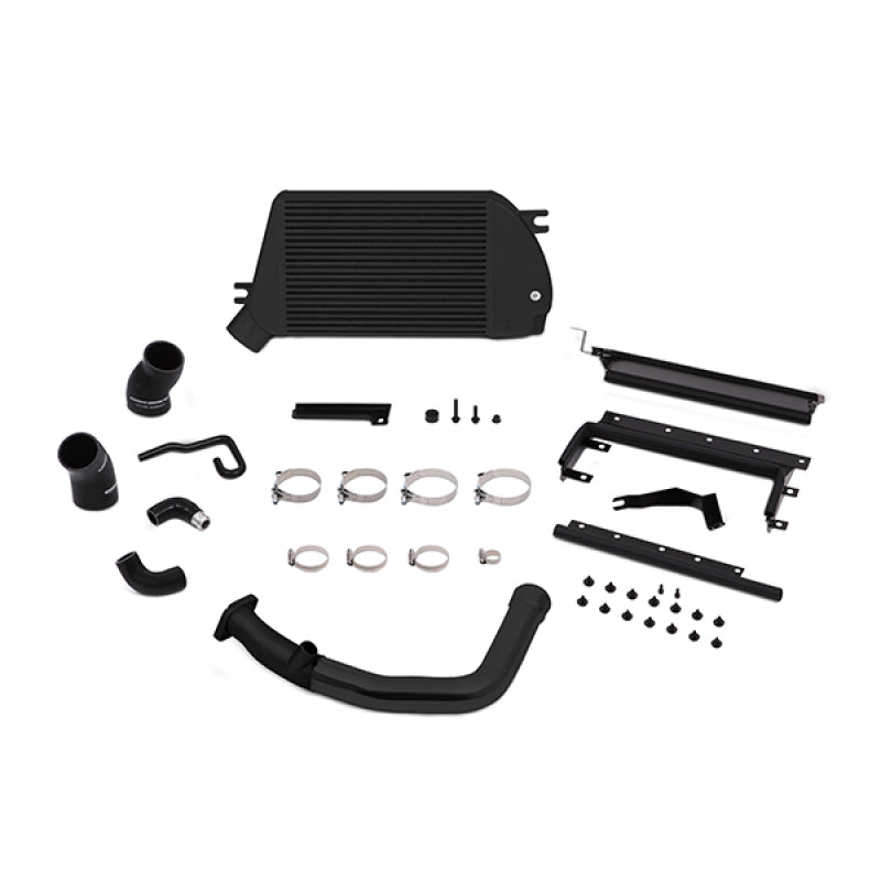 Mishimoto 2015 Subaru WRX Top - Mount Intercooler Kit - Powder Coated Black & Black Pipes - My Store