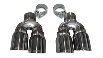 compare product Corsa 16-19 Cadillac ATS 3.6T 4in Inlet / 4in Outlet Twin Polished Tip Kit (For Corsa Exhaust Only)
