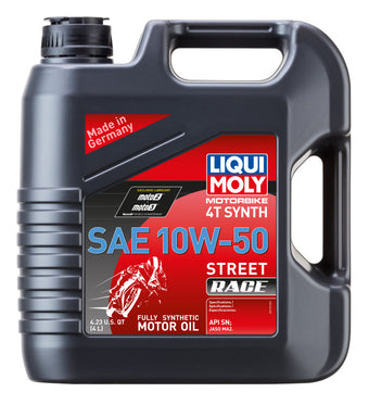 compare product LIQUI MOLY 4L Motorbike 4T Synth SAE 10W50 Street Race