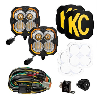 compare product KC HiLiTES FLEX ERA 4 - 2-Light Master Kit