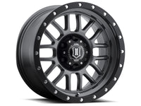 ICON Alpha 20x9 8x170 0mm Offset 5in BS 125.2mm Bore Gun Metal Wheel - My Store