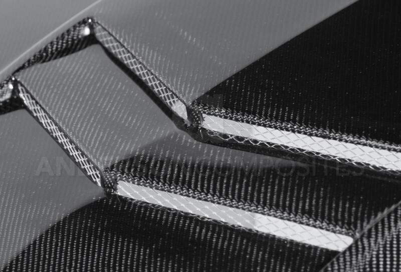 Anderson Composites 10 - 13 Chevy Camaro TTII - Style Carbon Fiber Hood - My Store