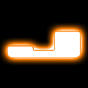 compare product ORACLE Lighting Universal Illuminated LED Letter Badges - Matte Wht Surface Finish - J