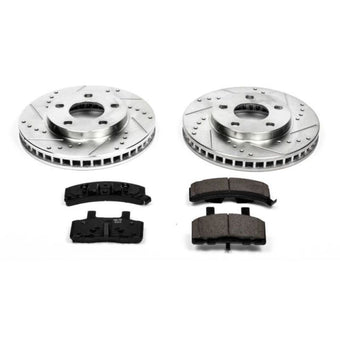 compare product Power Stop 91-93 Cadillac Commercial Chassis Front Z23 Evolution Sport Brake Kit