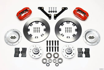 compare product Wilwood Forged Dynalite Front Kit 12.19in Drilled Red 70-78 Camaro