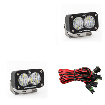 compare product Baja Designs S2 Sport Wide Cornering Pattern Pair LED Work Light - Clear