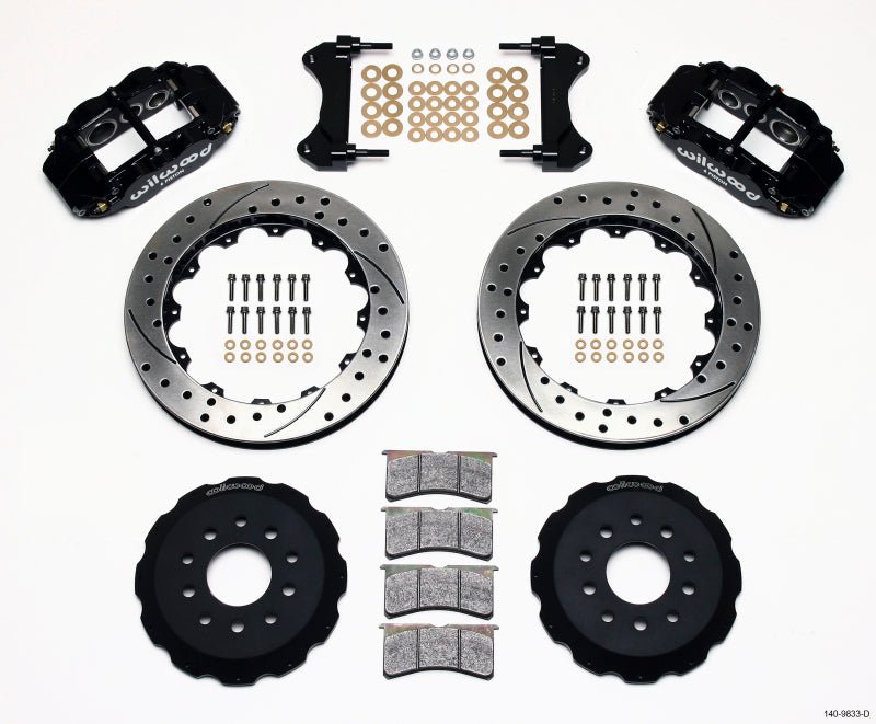 Wilwood Narrow Superlite 6R Front Hat Kit 13.06in Drilled 98 - 02 Camaro/Firebird - My Store