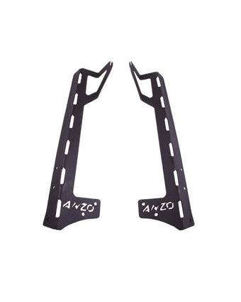 compare product ANZO 2007-2015 Jeep Wrangler LED Bar Windshield Mounting Brackets