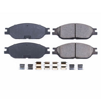 compare product Power Stop 99-03 Ford Windstar Front Z17 Evolution Ceramic Brake Pads w/Hardware