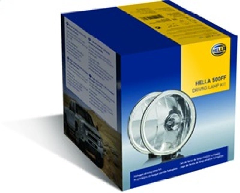 Hella 500FF 12V/55W Halogen Driving Lamp Kit - My Store