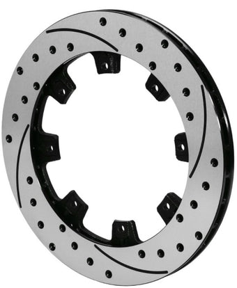 compare product Wilwood Rotor-SRP36 SPC-37-LH-BLK-Drill 12.00 x .810 - 8 on 7.00in