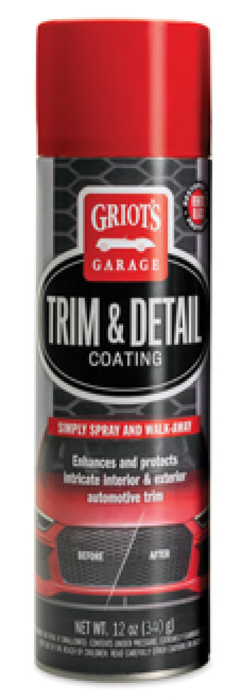 compare product Griots Garage Trim & Detail Aerosol - 12oz