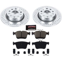 Power Stop 15 - 18 Audi A3 Rear Z23 Evolution Sport Brake Kit - My Store