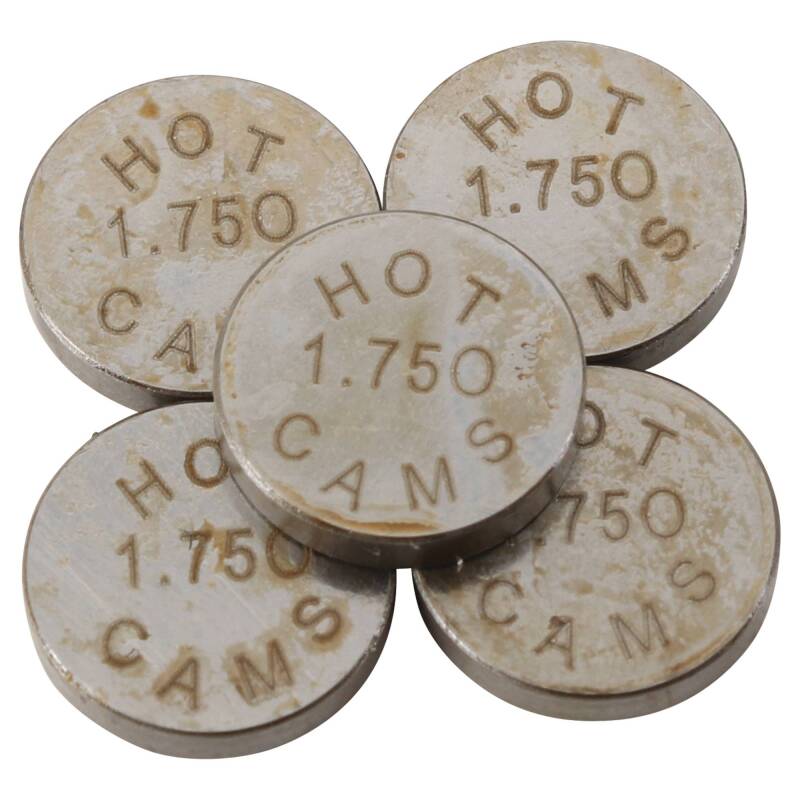 Hot Cams 04 - 08 400 DVX/02 - 16 CRF 450 R 1.750mm Shim Kit - 5 Pack - My Store