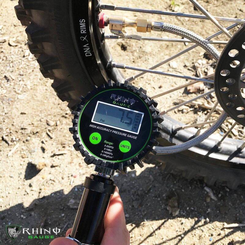 Rhino USA 200 Psi Digital Tire Inflator Gauge - My Store