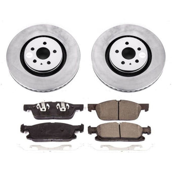 compare product Power Stop 15-19 Ford Edge Front Z17 Evolution Geomet Coated Brake Kit