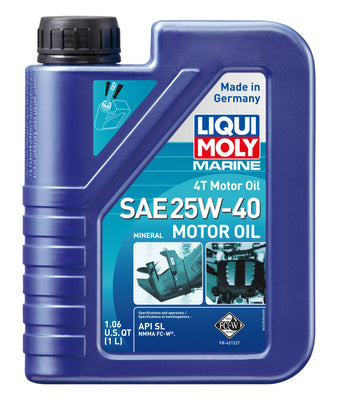 compare product LIQUI MOLY 1L Marine 4T Motor Oil 25W40