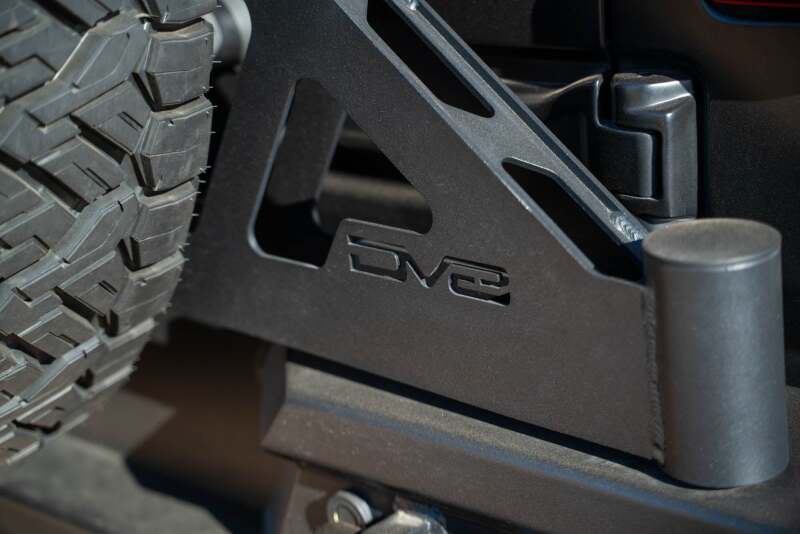 DV8 Offroad 18 - 23 Jeep Wrangler JL MTO Series Bumper Spare Tire Swing Gate - My Store