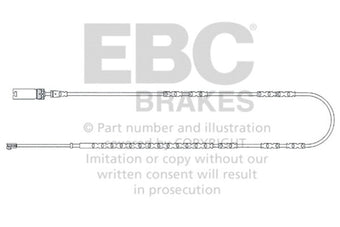 compare product EBC 2010-2013 BMW 128 3.0L Rear Wear Leads