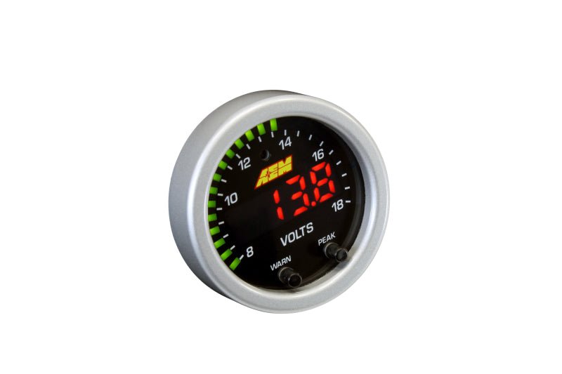 AEM X - Series 8 - 18V Volt Gauge - My Store