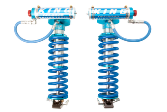 compare product King Shocks 2005+ Ford F-250 4WD Front 2.5 Dia Remote Res Coilover Conversion w/Adjuster (Pair)