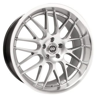 compare product Enkei Lusso 18x7.5 42mm Offset 5x100 Bolt Pattern 72.6 Bore Hyper Silver w/ Machined Lip Wheel