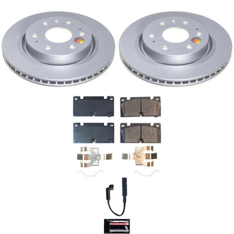 compare product Power Stop 23-24 Chevrolet Colorado Front Z17 Coated Brake Kit