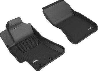 compare product 3D MAXpider 08-11 Subaru Impreza / WRX / 08-14 Impreza WRX STI Kagu 1st Row Floormats - Black