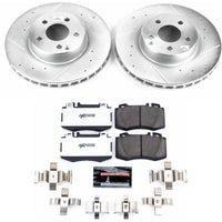 Power Stop 03 - 06 Mercedes - Benz E500 Front Z26 Street Warrior Brake Kit - My Store