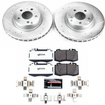 compare product Power Stop 03-06 Mercedes-Benz E500 Front Z26 Street Warrior Brake Kit
