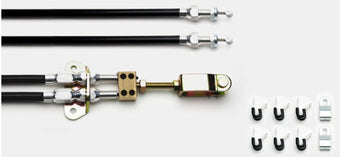 compare product Wilwood Universal Parking Brake Cable Kit Disc/Drum Combination Parking Brake & MC4 w/ Clevis