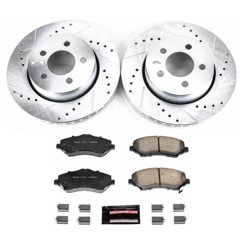 Power Stop 07 - 11 Dodge Nitro Front Z23 Evolution Sport Brake Kit - My Store