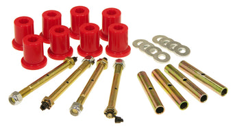 compare product Prothane 76-86 Jeep CJ5/7/8 Rear Shackle Bushings - Red