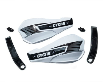 compare product Cycra Vortex Replacement Hand Shields w/Abrasion Guards - White