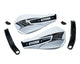 Cycra Vortex Replacement Hand Shields w/Abrasion Guards - White - My Store