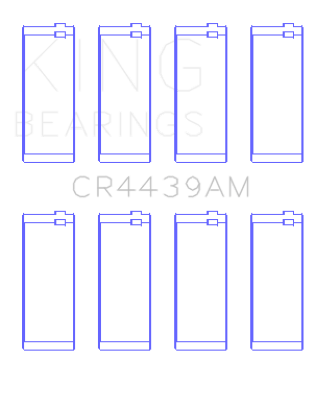 King Engine Bearings BMW M10 (Size STD) Rod Bearing Set - My Store