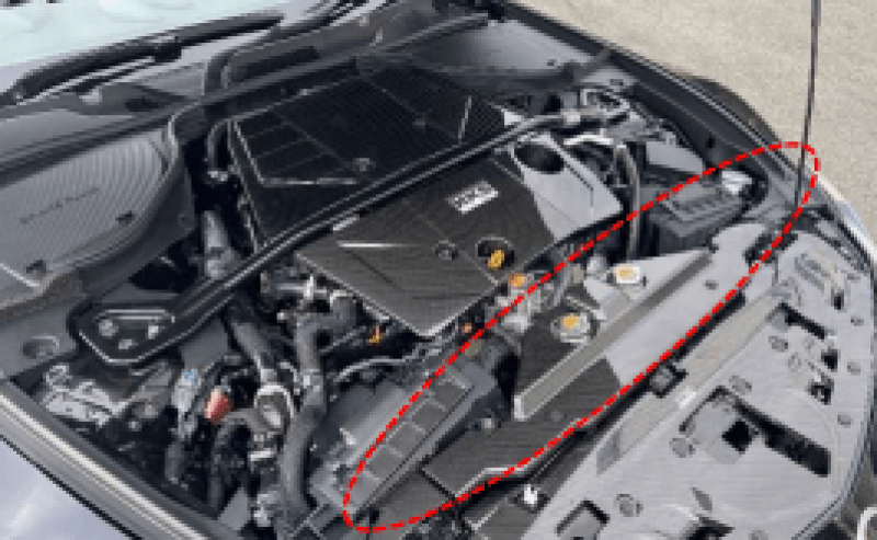 HKS 2023 Nissan Z Dry Carbon Radiator Cover - My Store